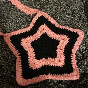 Crochet purse